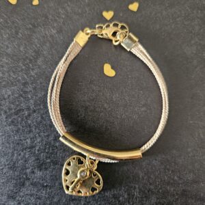 Bracelet "la clé de mon cœur"